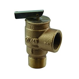 Apollo Valves - 3/4" Apollo 135-11B-15 Low Pressure Safety Steam Heating Boiler Valve, MPT x FPT