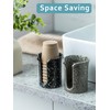 YHOJOY Ceramic Bathroom Cup Holder, Bathroom Cup Dispenser for Dixie