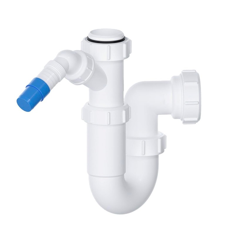 Telescopic Adjustable P Trap with Swivel Nozzle - 40mm (1.1/2")