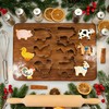 hitsuki Farm Animal Cookie Cutters Set Farm Animal Shapes Metal