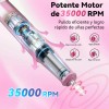 Babeefly M304 Pulidor Drill Esmeril Para Uñas Profesional 35000 RPM