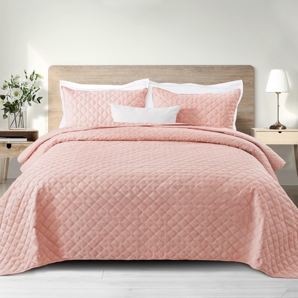 Exclusivo Mezcla Soft Quilt Set Twin Size, 2 Pieces Lightweight