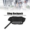 Sling Shoulder Bag Adjustable Strap Waterproof Scratch Proof Stylish Chest