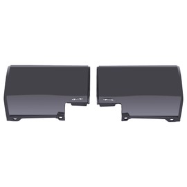 Fronimo Rear Bumper Left Right Caps Compatible with Toyota Tundra 2022 2023 A Pair Rear Bumper Caps 52181-0C050, 52182-0C050 Black