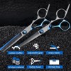 Pantio 10 en 1 Tijeras de Peluquería Profesional de Acero