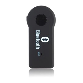 Car Bluetooth 3.5mm AUX Adapter, Mini Bluetooth 5.3 Vehicle Amplifiers for Stereo/Speaker/Wired Headphones, Bluetooth Car Adapter AUX, Hands-free Calls, Dual Connection