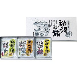 Housewarming Gift [Value 6 Items] Greetings with Name Medicinal Bath Salt, Secret Hot Spring Journey