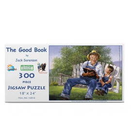 SUNSOUT INC - The Good Book - 300 pc Jigsaw Puzzle by Artist: Jack Sorenson - Finished Size 18" x 24" - MPN# 16816