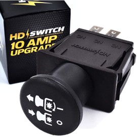 HD Switch 10 AMP Upgrade Blade Clutch PTO Switch fits Ferris IS1500Z IS1500ZX IS2000Z IS2500Z IS3000Z IS3100Z IS4000Z IS4500Z IS500Z IS600Z IS700Z