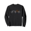 Gaboon Vipers Gaboon Viper Heartbeat Sweatshirt
