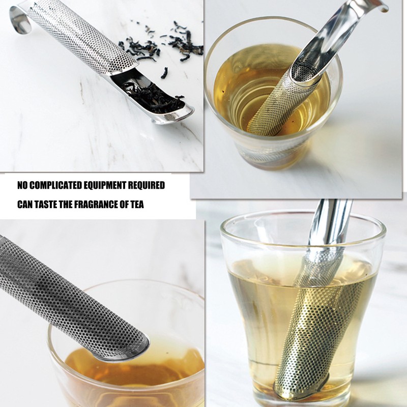 2 Pcs Stainless Steel Tea Diffuser Rust Resistant Hangable Reusable