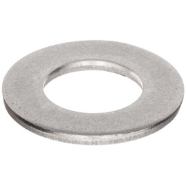 Small Parts 300 Stainless Steel Flat Washer, Plain Finish, Meets MS 15795, 5/16" Hole Size, 0.34" ID, 0.69" OD, 0.065" Nominal Thickness (Pack of 50)