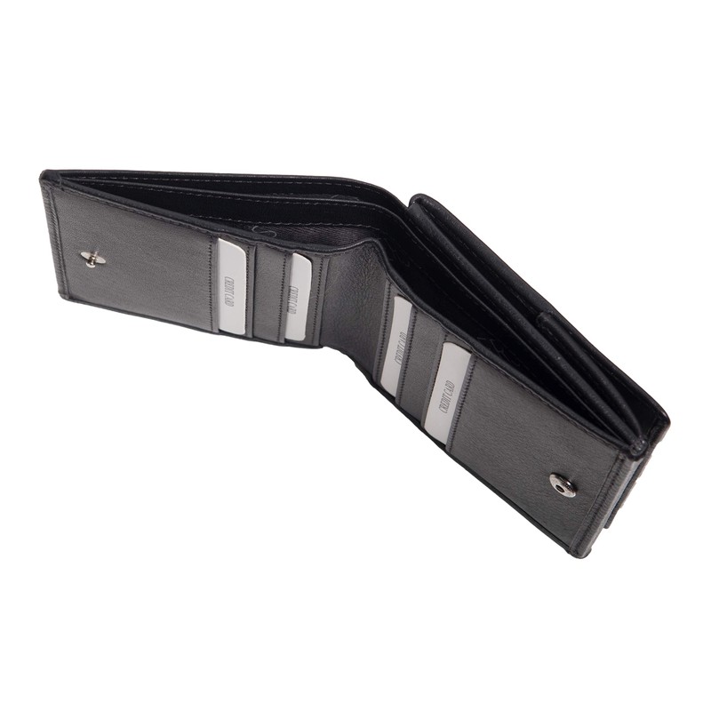 ANDERS Vienna Box Shake Wallet with Large Coin Compartment, Genuine