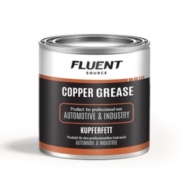 Fluent Source - Copper Grease-Anti-Seize Bolts Battery Terminal Protector High Temp Spark Plug Glow Plug Preventing Stuck Fasteners High Concentration of Copper Brake Pad Turbo Manifolds Bolst 27 oz.