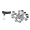 20Pcs Golf Shoe Spikes Golf Shoe Replacement Cleats Pins Removable