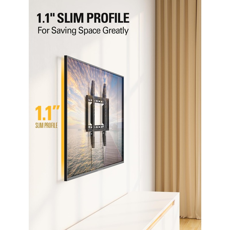 Mounting Dream TV Mount Fixed for Most 26-60 Inch LED,