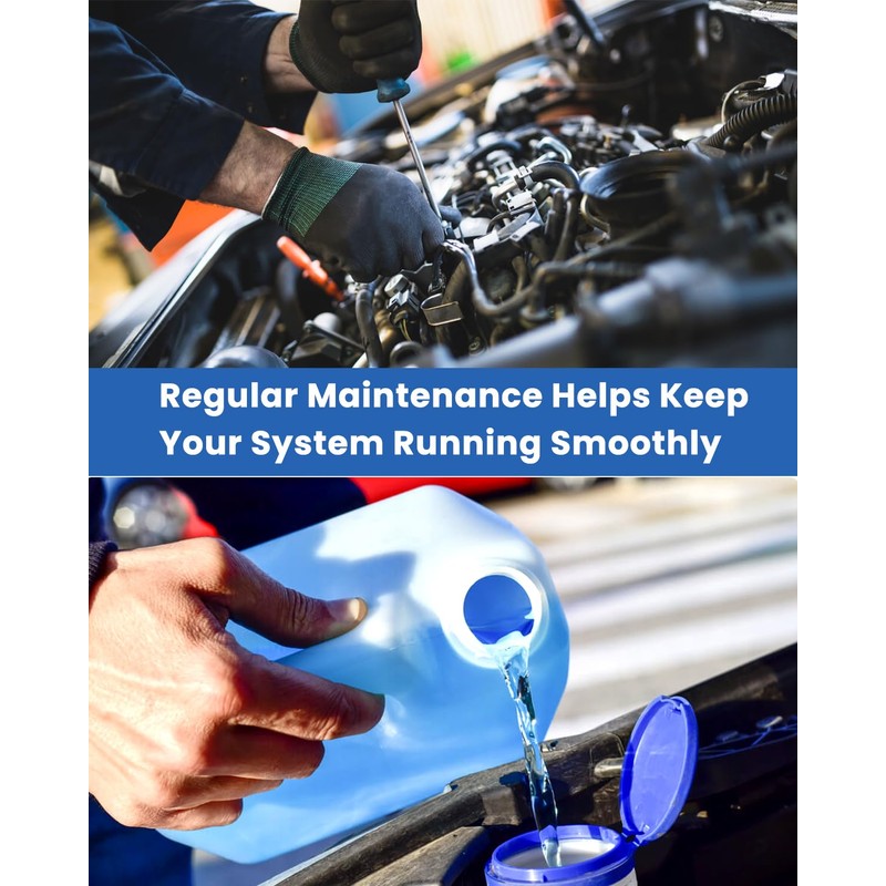 Windshield Washer Pump 2Pin 12V Fit for ‎Freightliner Cascadia, Replace