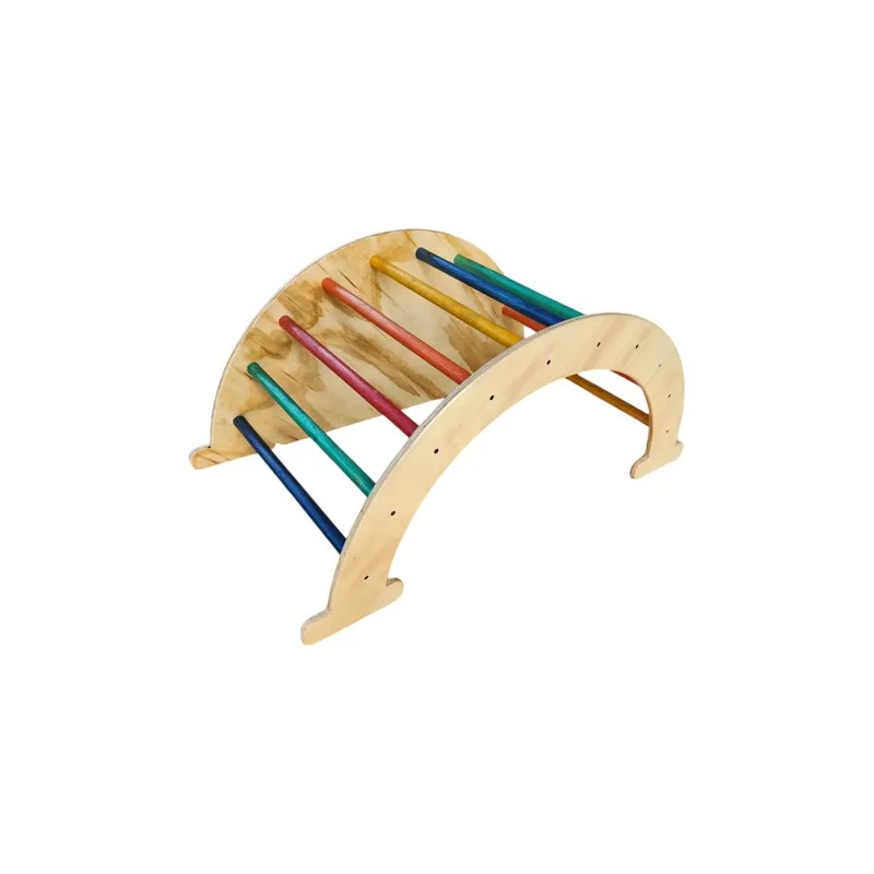 Arco Pikler De Madera Gimnasio Para Bebés Método Montessori