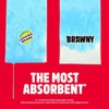 Brawny Tear-A-Square 3-Ply Paper Towels, 12 XL Family Rolls =