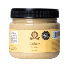 Nutural World - Crunchy Cashew Butter 35 Oz (1kg) Great Taste Award winner