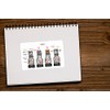 1 x 10cm Wide Four Stroke Engine Vinyl Stickers -