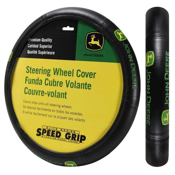 Plasticolor 006624R01 Compatible with/Replacement for Steering Wheel Cover John Deere