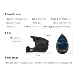 Casco De Bicicleta Integral Con Certificación Cpsc
