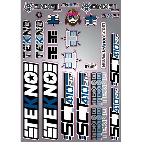 Tekno RC Decal Sheet (Sct410 2.0) TKR9546