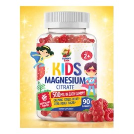 Citrato De Magnesio Para Niños 500 Mg 90 Gomitas Hecho Usa