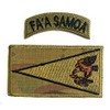 Almost SGT American Samoa Flag Patch & FA'A Tap -