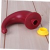 Healeved Pot Long Spout Red Yoga Style for Stuffy Nose