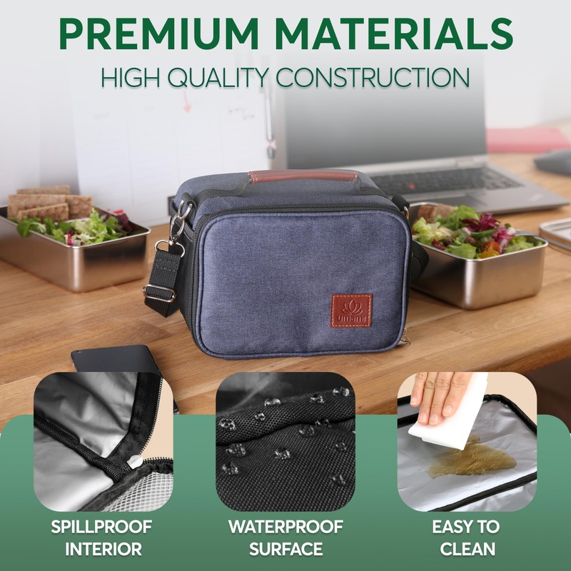 Umami Insulated Lunchbreak Blue with icepack