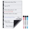 Magnetic Innovations A4 Fridge Weekly Planner Whiteboard, Ideal for Notes,