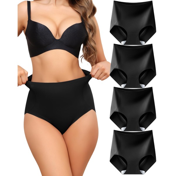 Levao Shapewear Women Tummy Control Underwear High Waisted Underwear Seamless