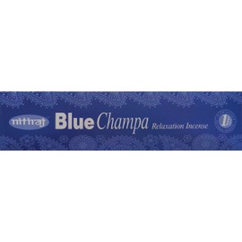 Nitiraj Blue Champa Natural Relaxation Incense 25gm Single Packet