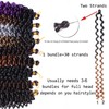 Marlybob Crochet Braids Hair Extension 14 Inch Deep Water Wave