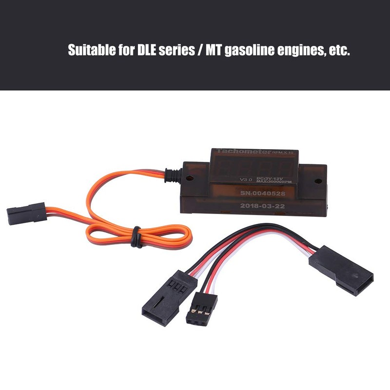 RC Ignition Tachometer, Practical RC Accessory Ignition Mini Tachometer V5.0