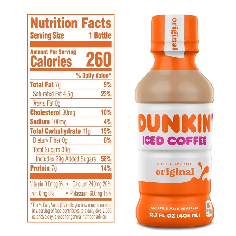 Dunkin' Donuts Dunkin Donuts Iced Coffee Variety Pack-12 Mocha, Original,