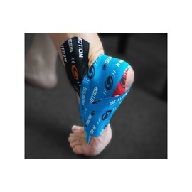 K-Roll Sports Kinesiology Tape with Copper Infusion, Muscle Recovery, Joint Support, Bandage, Anti-inflammatory, Microbial (Black) * U-Turn Sport