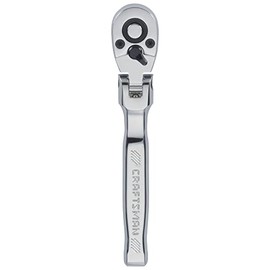 CRAFTSMAN Ratchet, Flex-Head, 1/4 Inch Drive (CMMT99440)