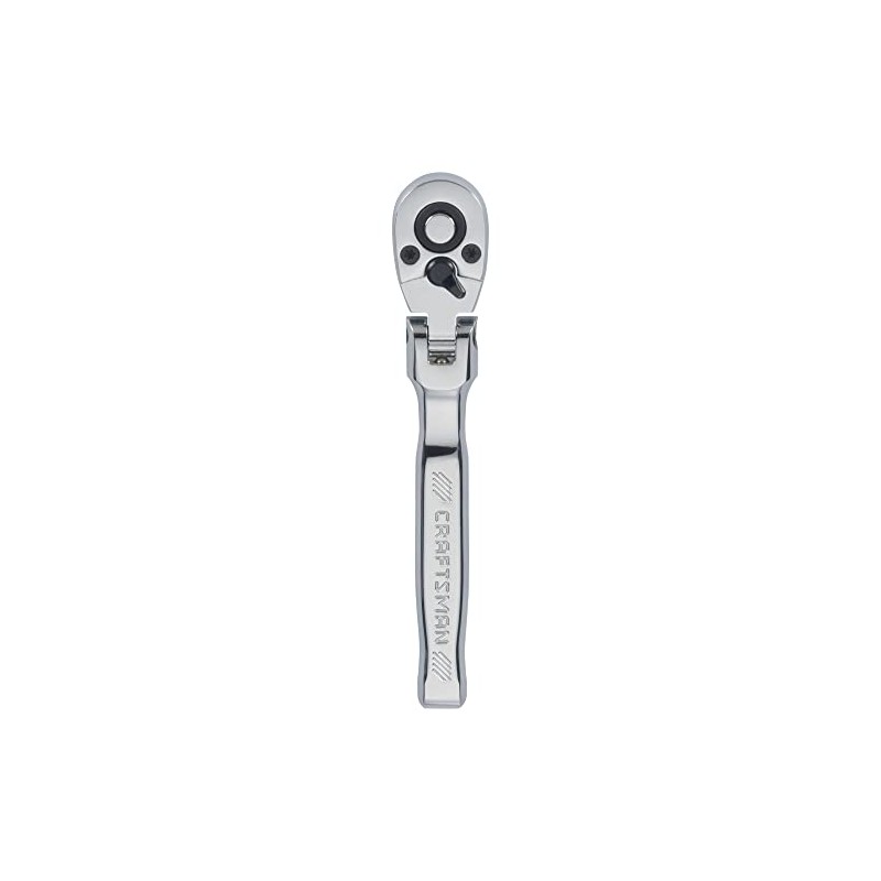 CRAFTSMAN Ratchet, Flex-Head, 1/4 Inch Drive (CMMT99440)