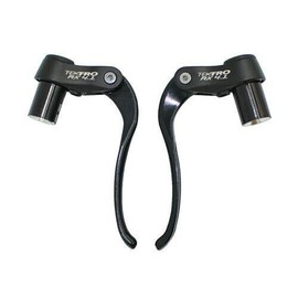 TEKTRO RX 4.1 Time Trial/TT/Triathlon Bar End Aero Brake Lever Set, Black, MH1806