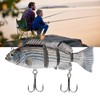 Robotic Swimming Fishing Lure Self Swimming Electronic Fishing Bait USB