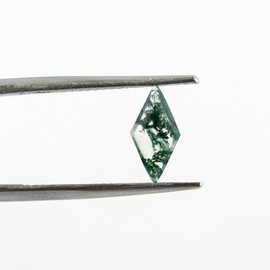 4 Pcs,10x5 MM, AURA GEMS Natural Moss Agate, Flat Step Cut, Kite Shape, Jewelry Making Supply, Chakra Energy Healing Gemstone, Real Crystal, Birthstone, Wholesale deal