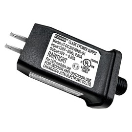 30V 0.8A 24W LED Controller Steady On Mode, JT-DC300V0800-G1 Class 2 Power Supply Transformer, Low Voltage Transformer US Plug for LED Light (30V0.8A)