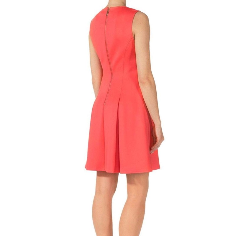 Ted Baker Coral Flippy Midi Dress Size 2