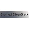 Name Plate Engraving Blanks - 2" x 8" (5-Pack), Silver