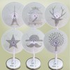 Fan net head safety cover cover Fan safety net protection net fan net eiffel tower 6ea