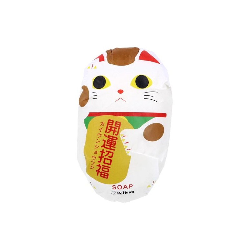 Japanese Soap, Maneki Neko, 6.3 oz (180 g)