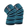 Elite Fitness - Par de wraps para rodilla, knee wraps,